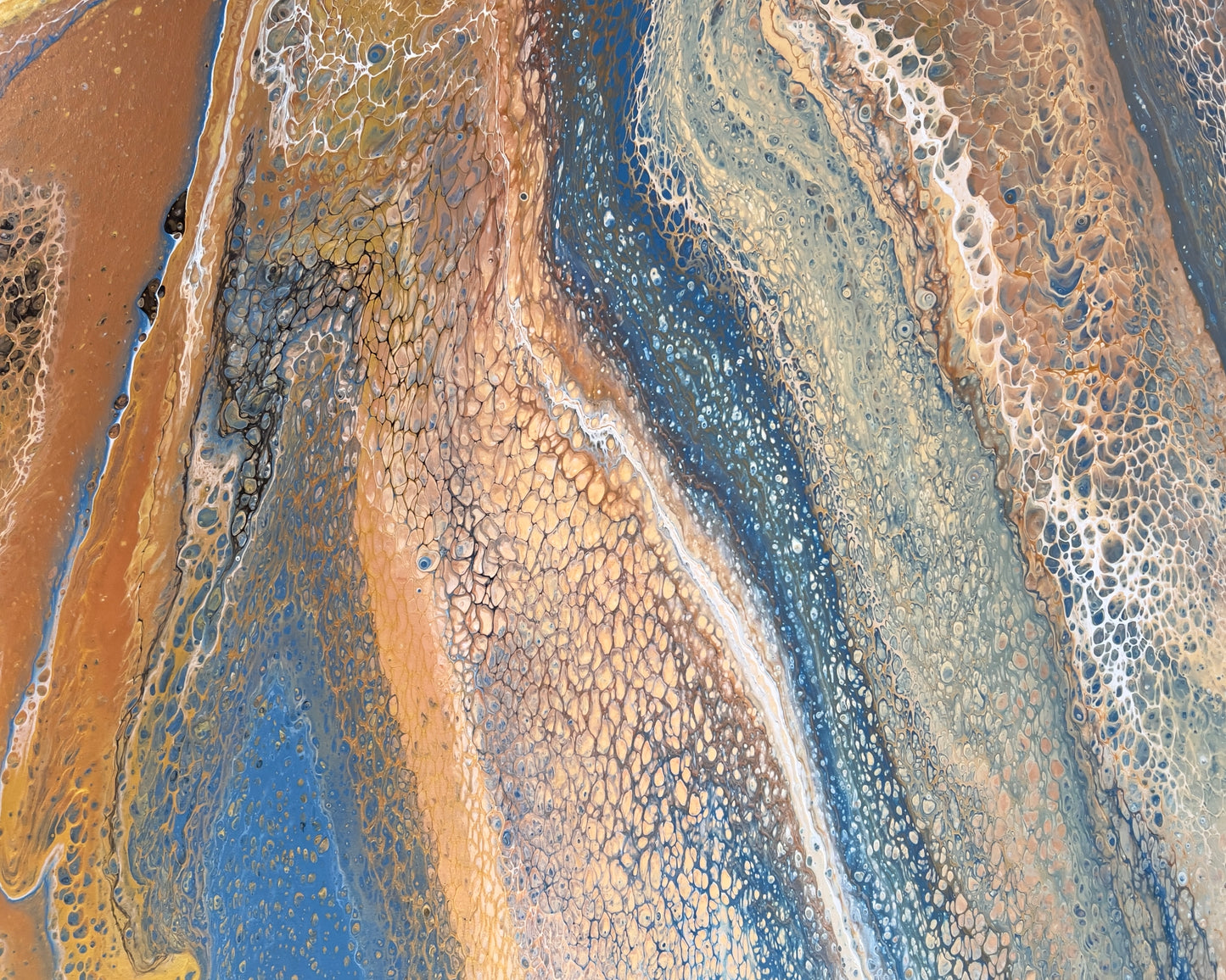 Earths Colourful Harmony ~ Original 203x102cm
