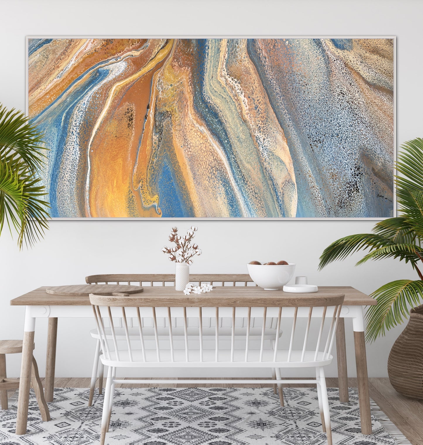 Earths Colourful Harmony ~ Original 203x102cm
