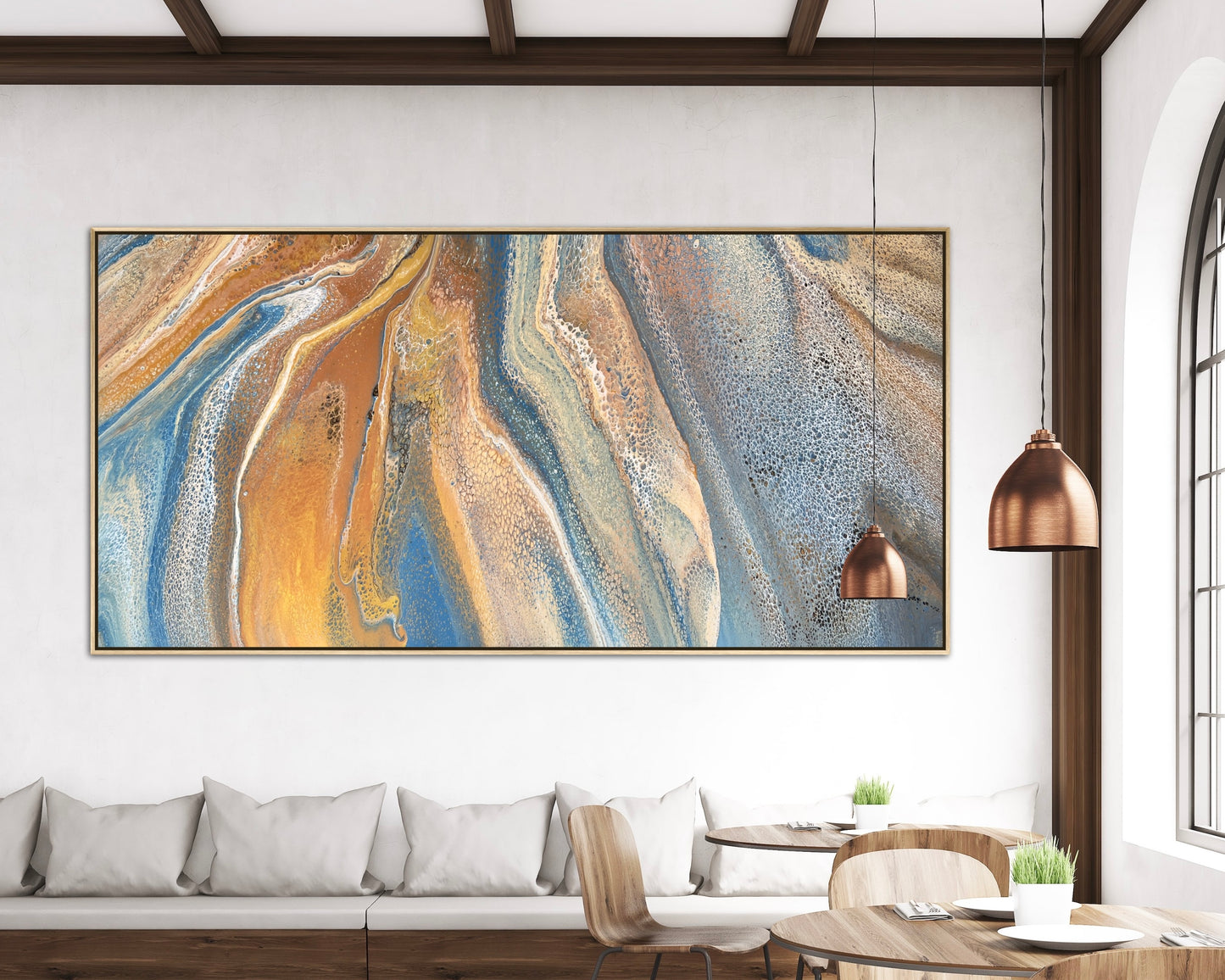 Earths Colourful Harmony ~ Original 203x102cm
