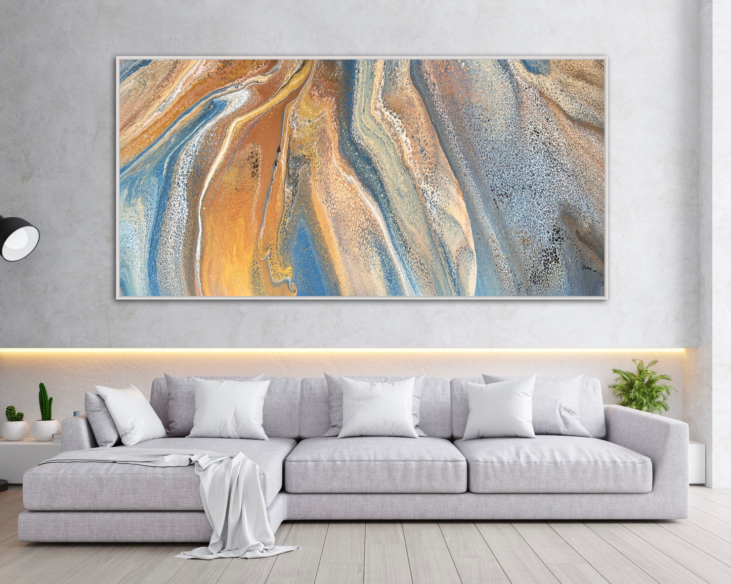 Earths Colourful Harmony ~ Original 203x102cm