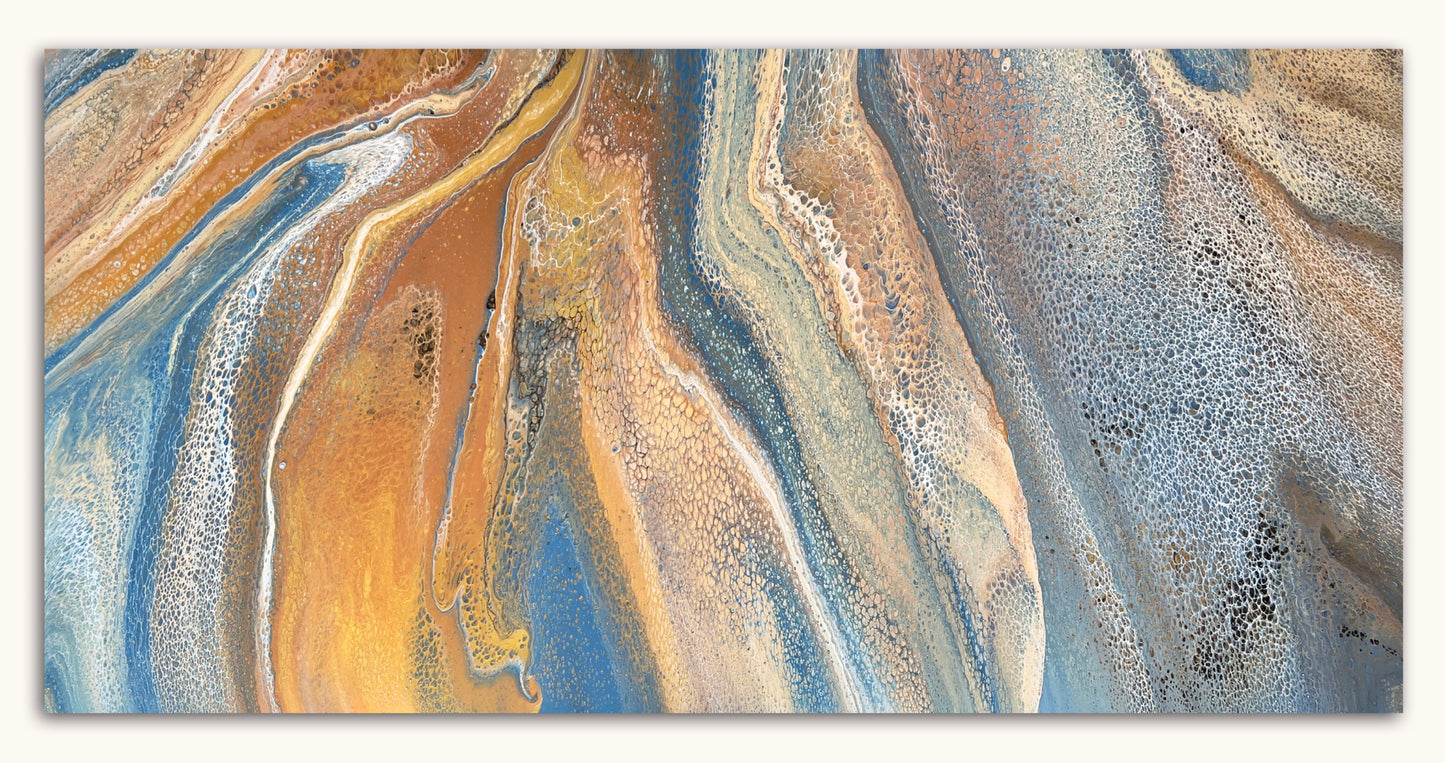 Earths Colourful Harmony ~ Original 203x102cm