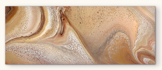 Sunset Dunes | 152x61.5cm Original Abstract Painting by Angela Roskell