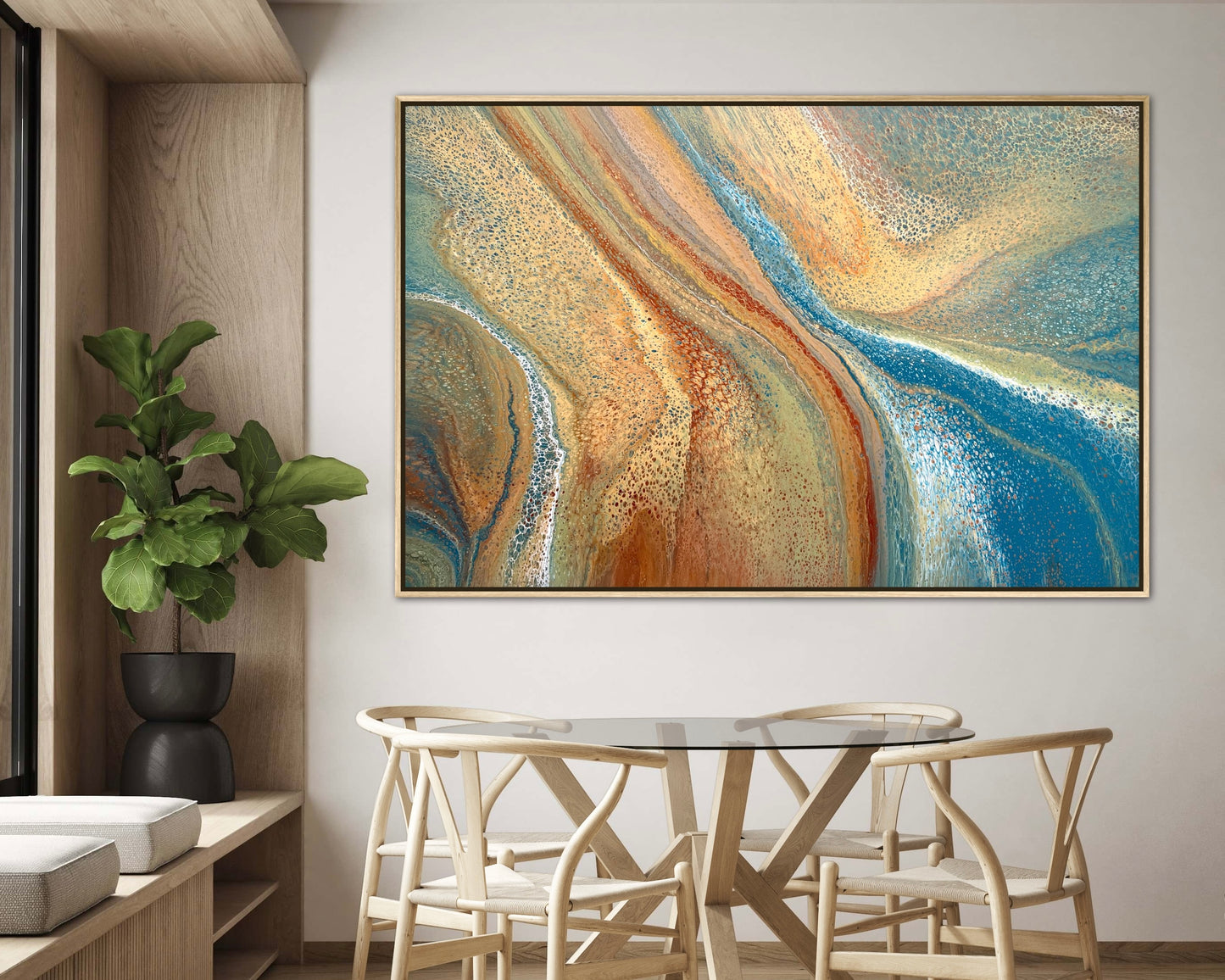 Wondering Earth ~ Original 152x101.5cm
