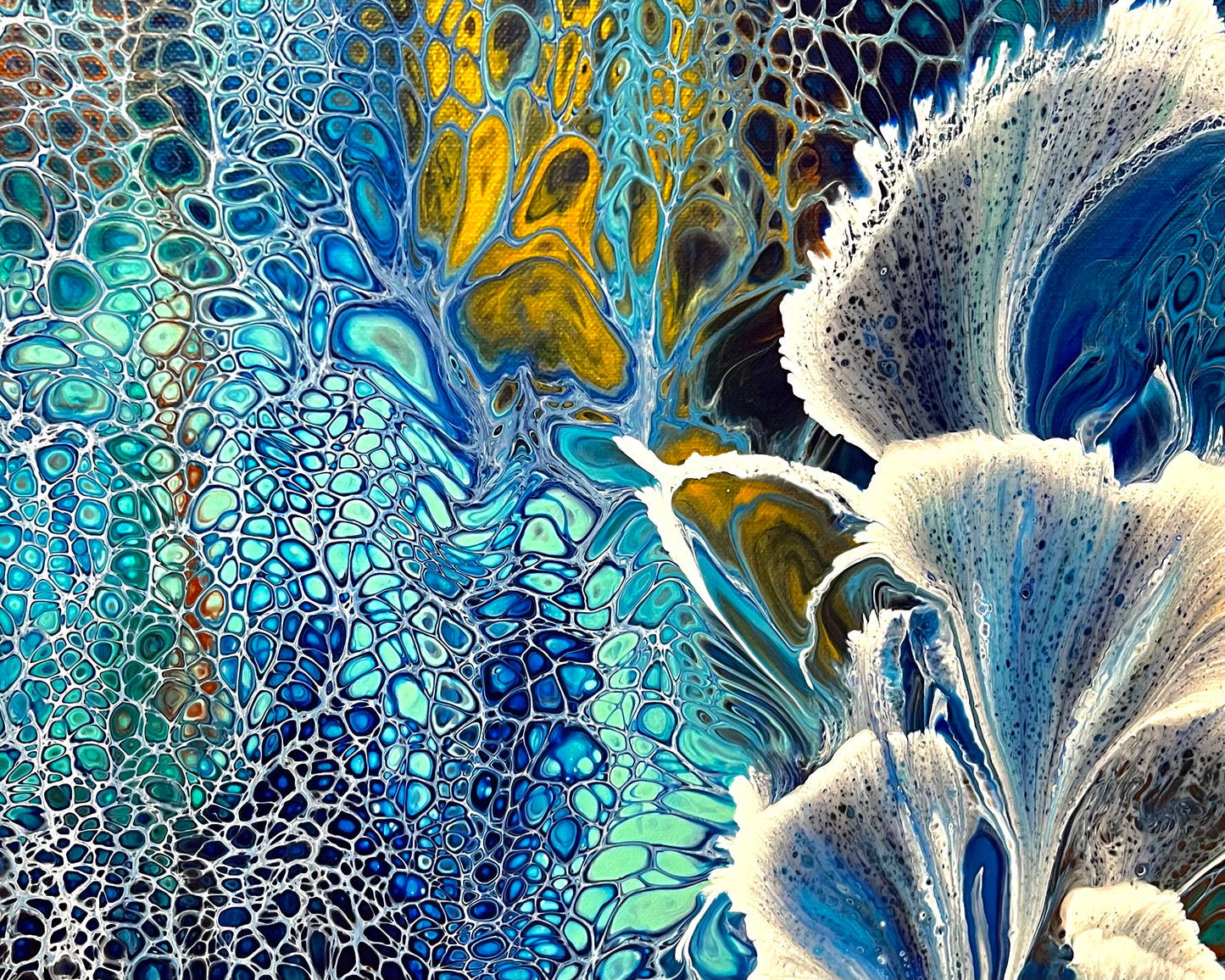 Riverside Valley ~ Original 152x61.5cm