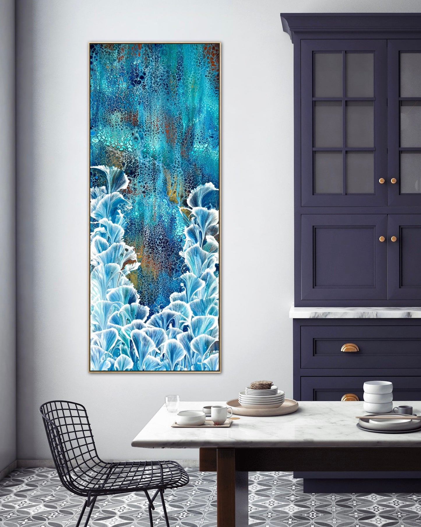 Riverside Valley ~ Original 152x61.5cm