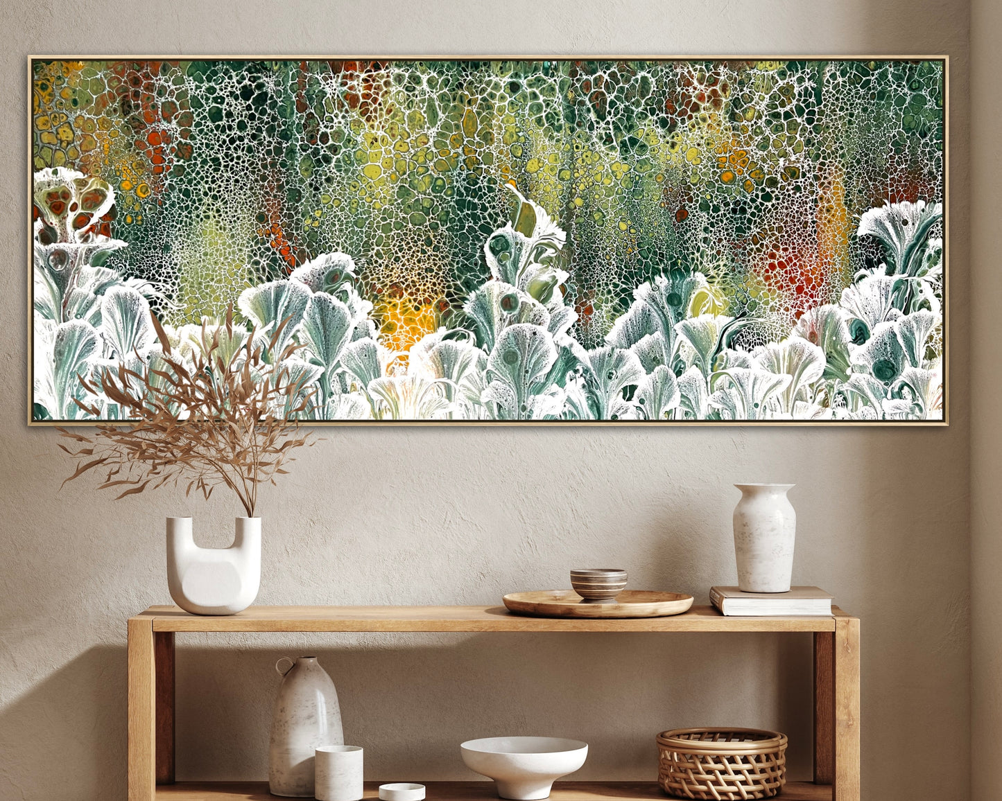 Mosaic Valley ~ Original 152x61.5cm