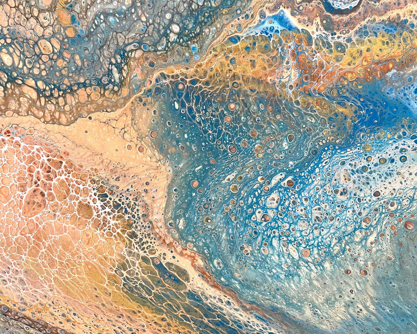 Flowing Terrain ~ Original 152x61.5cm