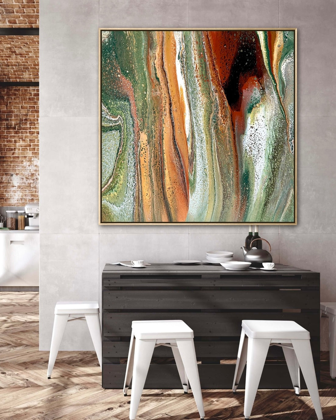 Endless Nature ~ Original 102x102cm
