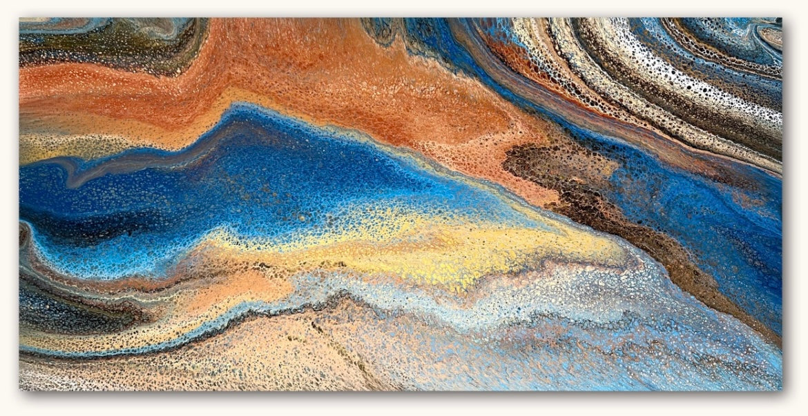 Earth Unfolds ~ Original 183x91.5cm