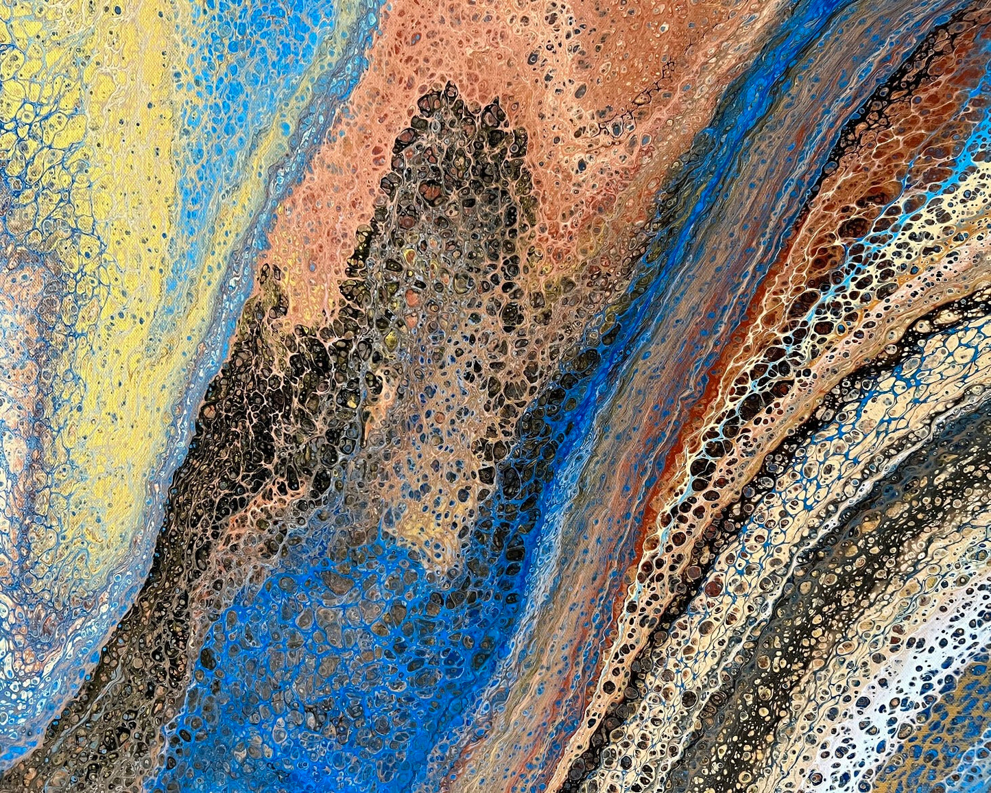 Earth Unfolds ~ Original 183x91.5cm