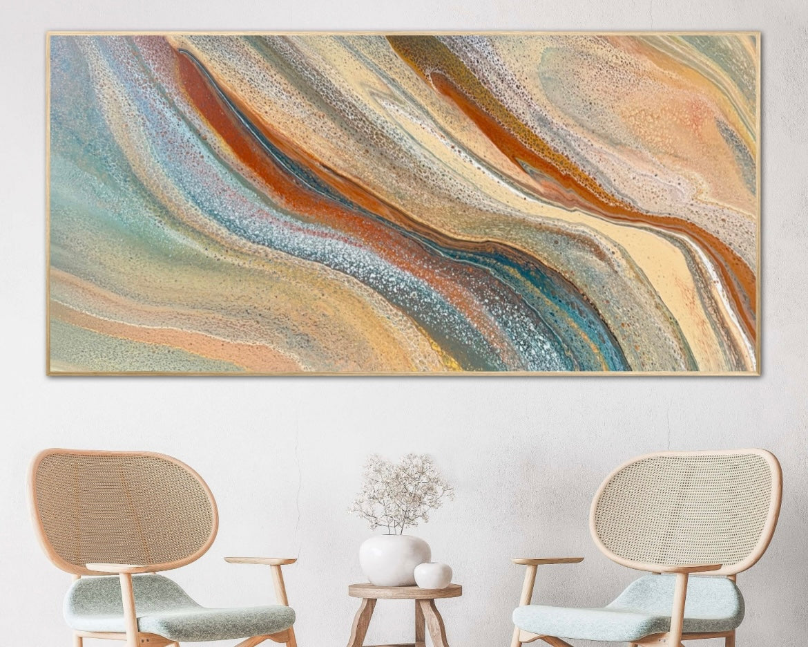 Graceful Flow ~ ON SALE ~ Original 183x91.5cm