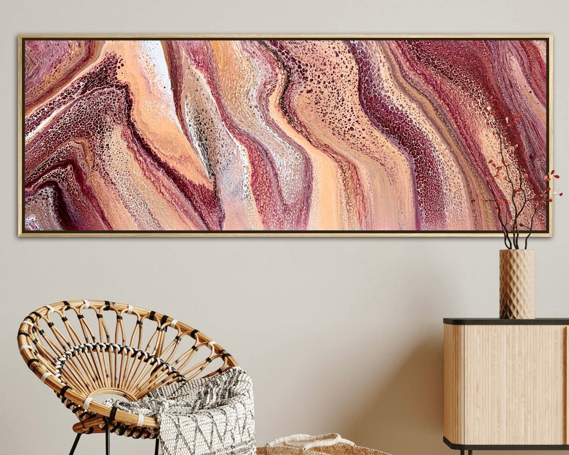 Gently Cascades ~ Original 152x61.5cm