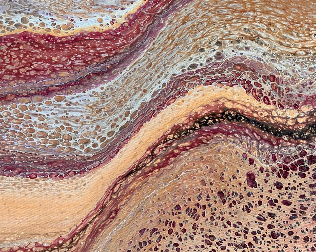 Gently Cascades ~ Original 152x61.5cm