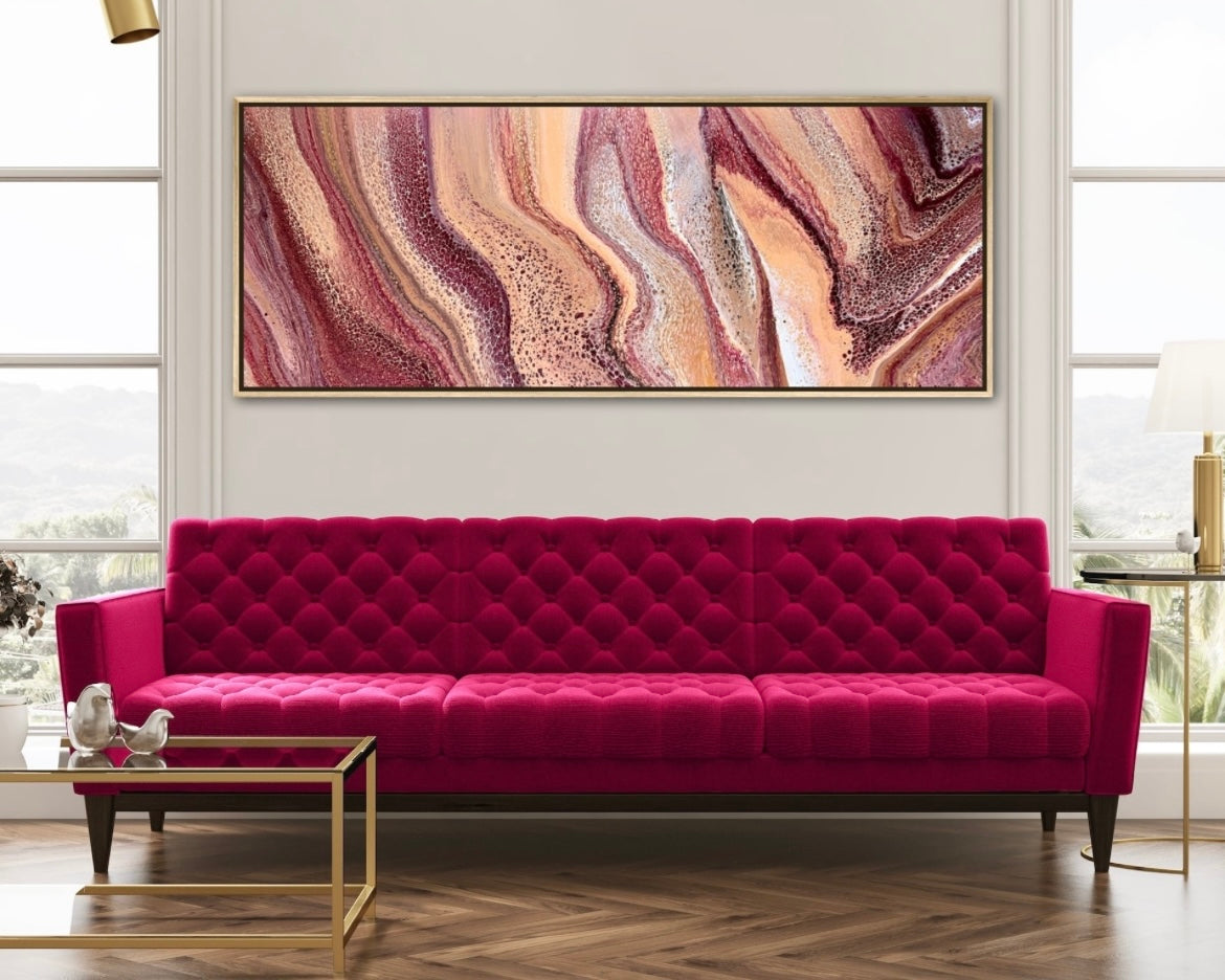 Gently Cascades ~ Original 152x61.5cm