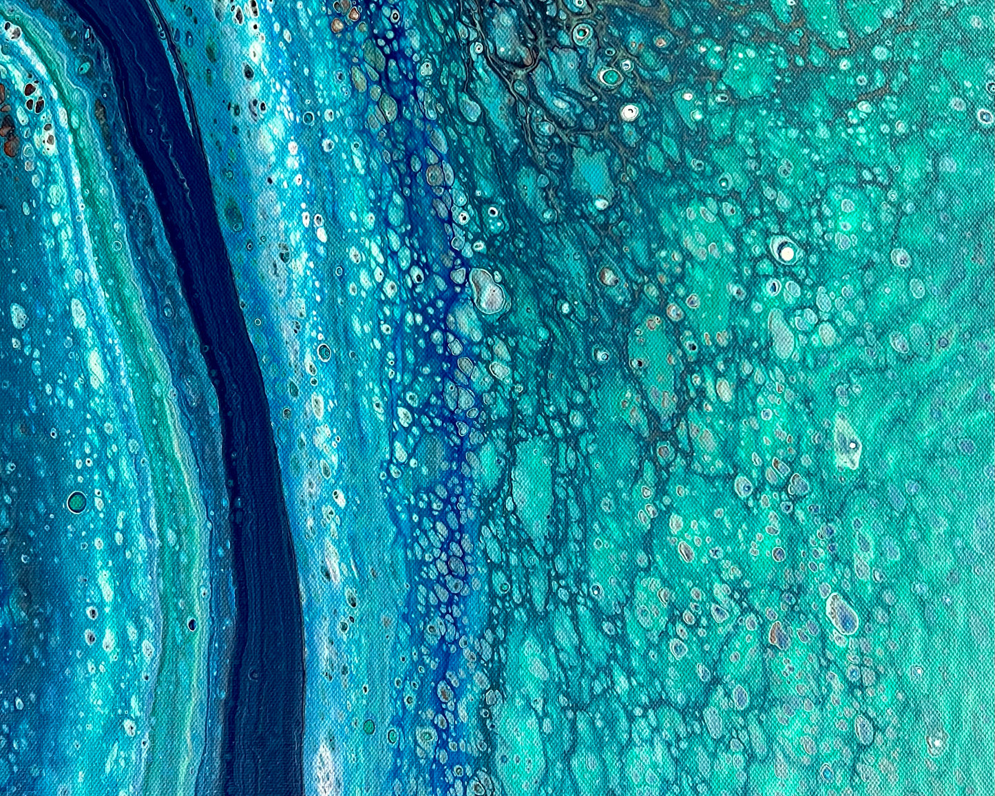 Playful Ocean ~ Original 122x91.5cm