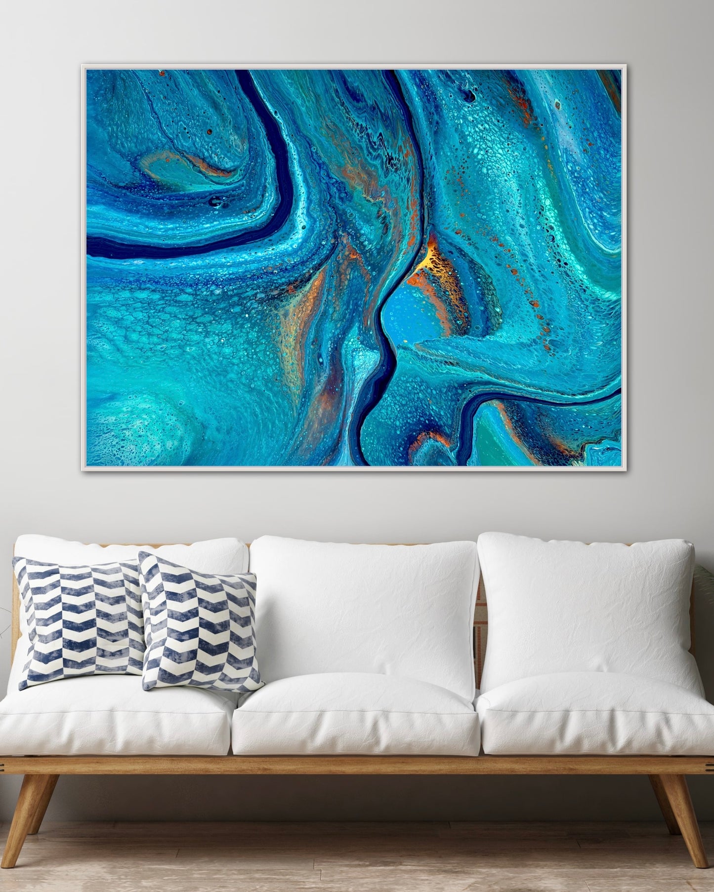 Playful Ocean ~ Original 122x91.5cm