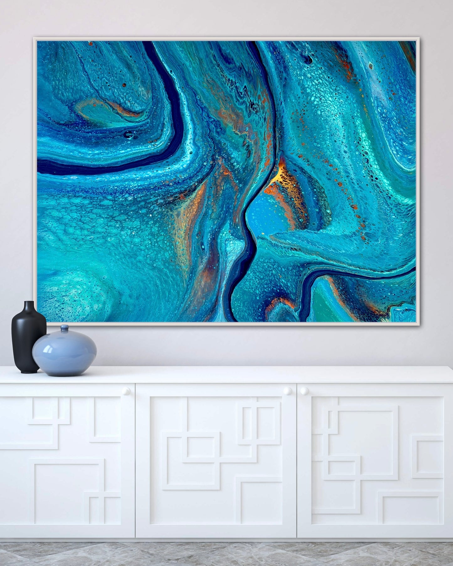Playful Ocean ~ Original 122x91.5cm