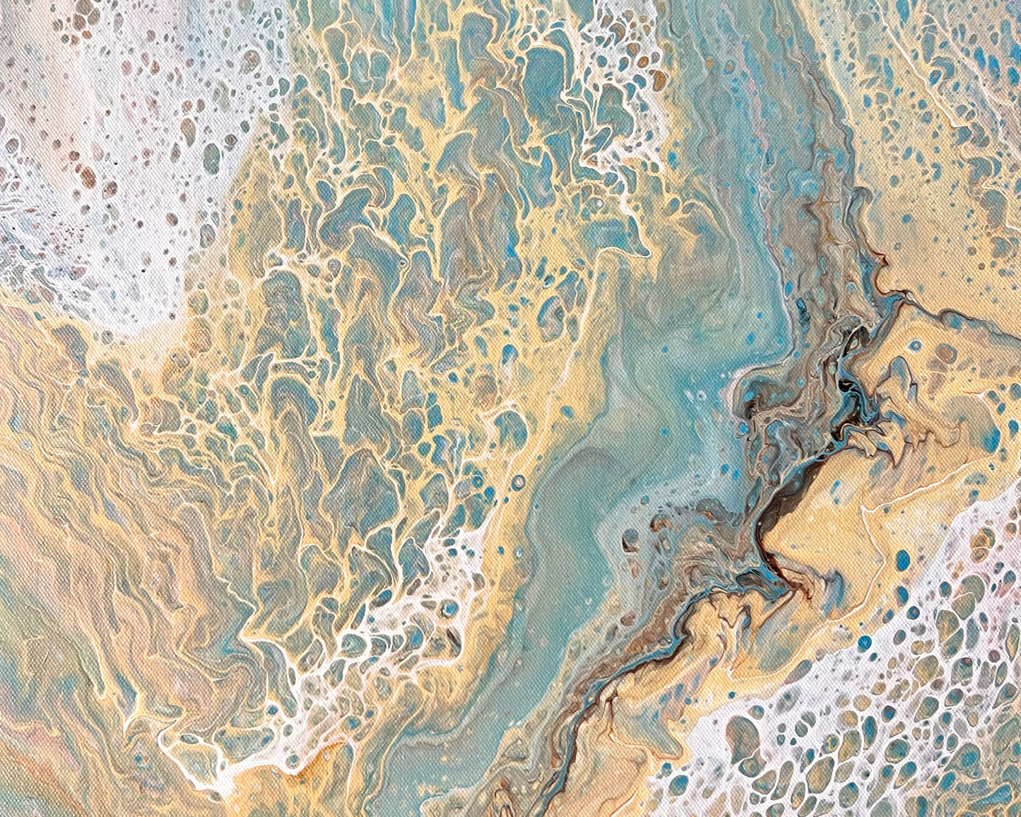 White Sands ~ Original 102x102cm