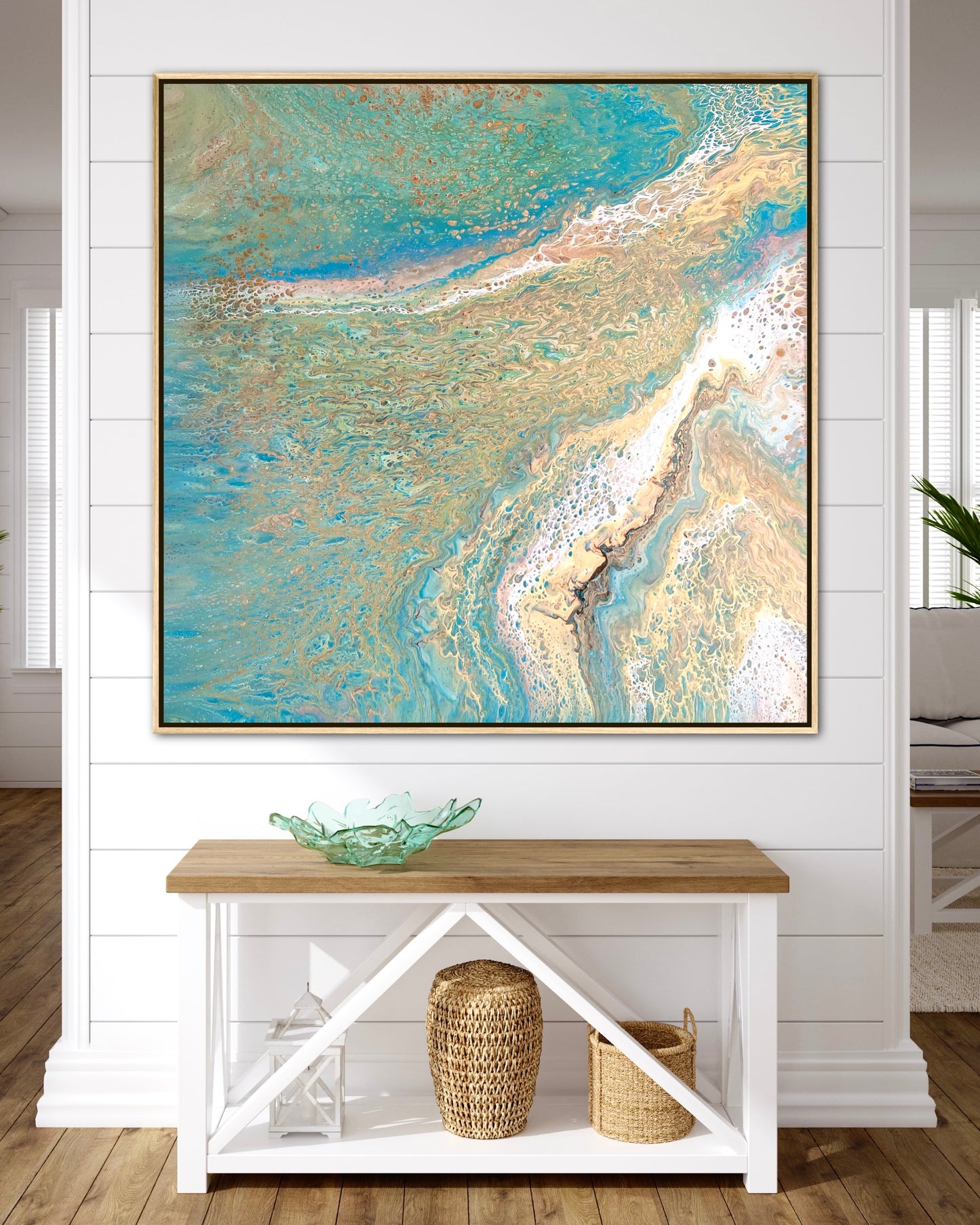 White Sands ~ Original 102x102cm