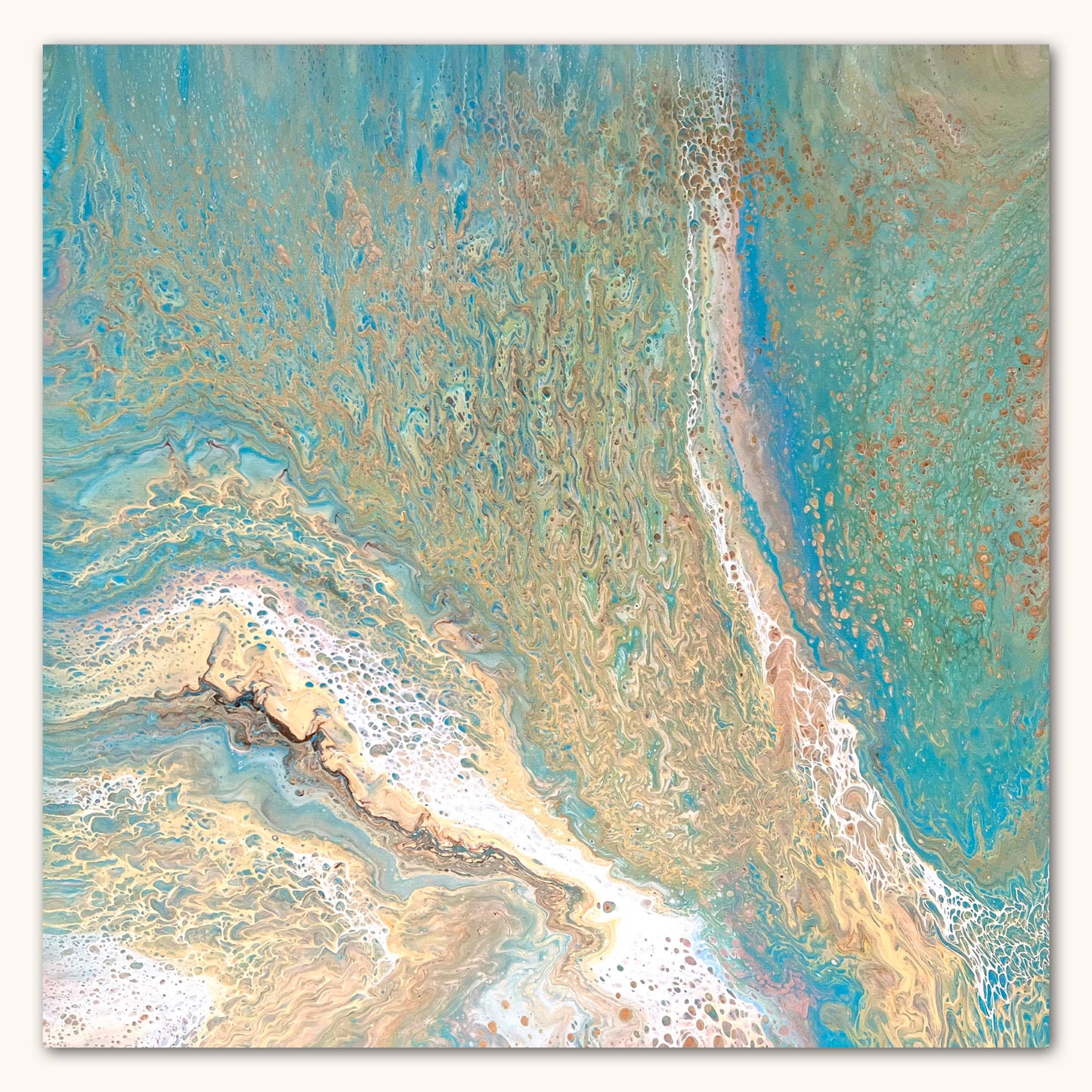 White Sands ~ Original 102x102cm