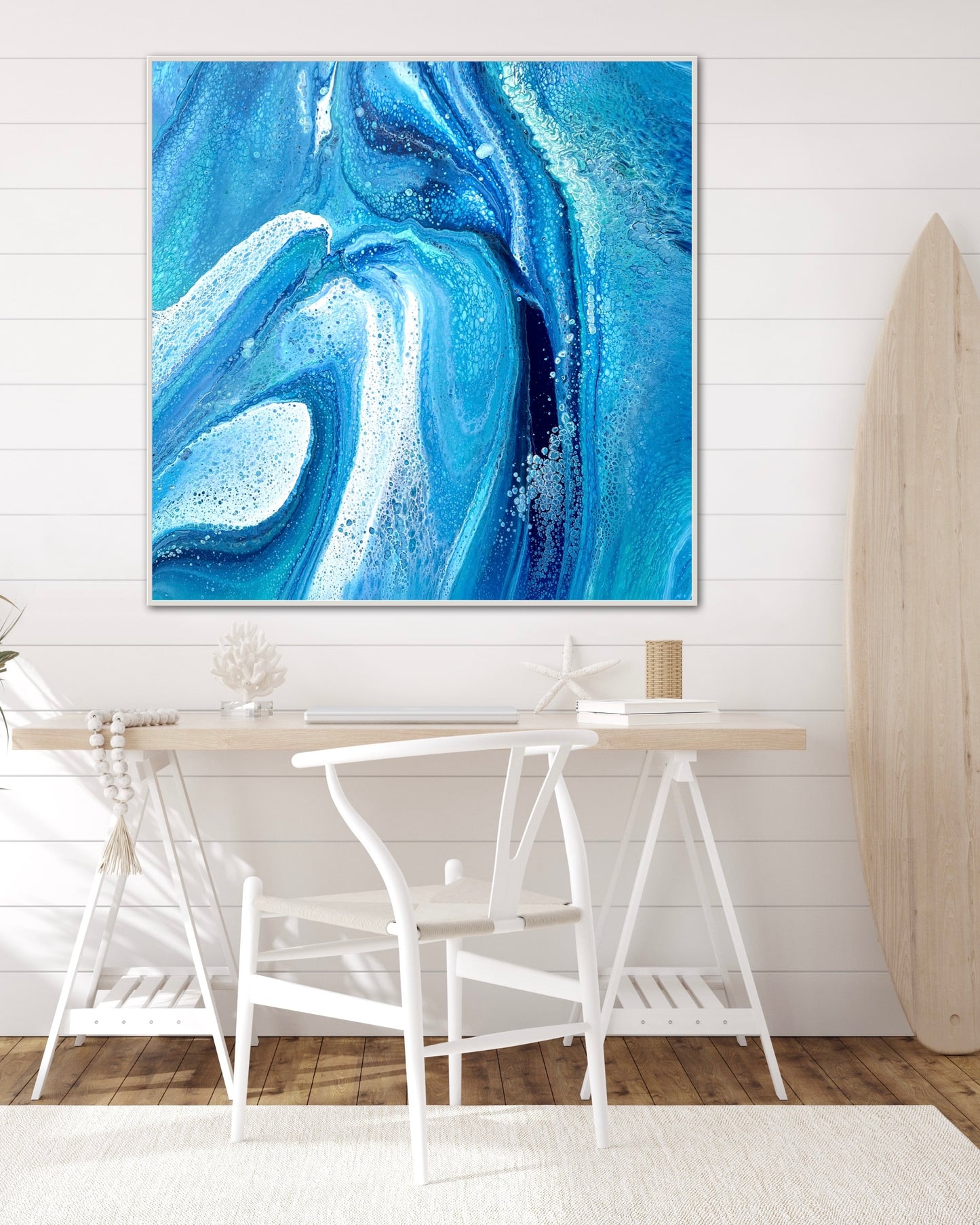 Coastal Rhythm ~ Original 102x102cm