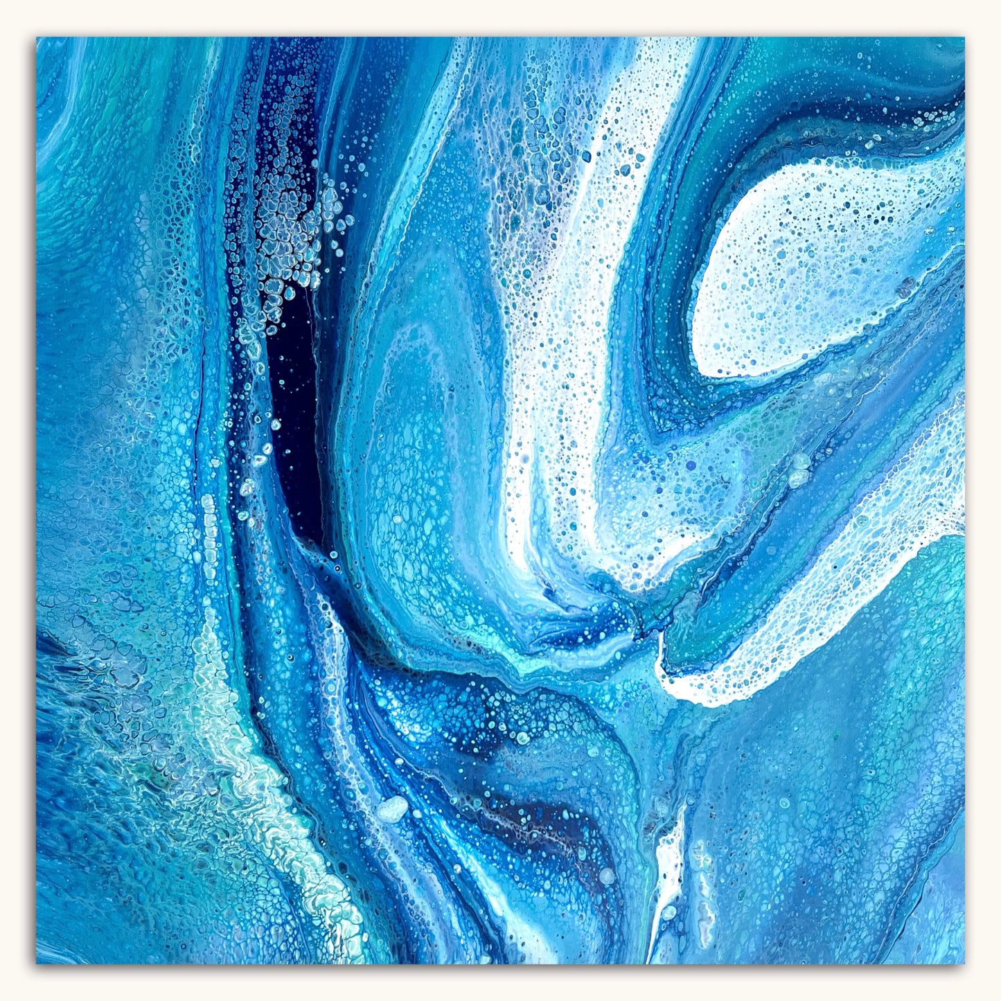 Coastal Rhythm ~ Original 102x102cm