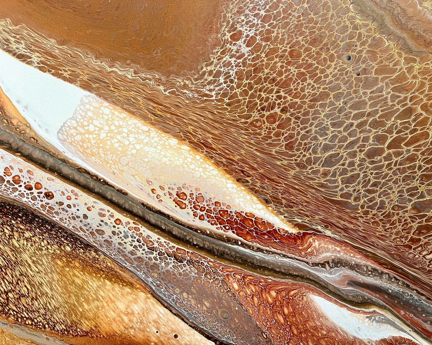 Bronzed Earth ~ Original 122x91.5cm