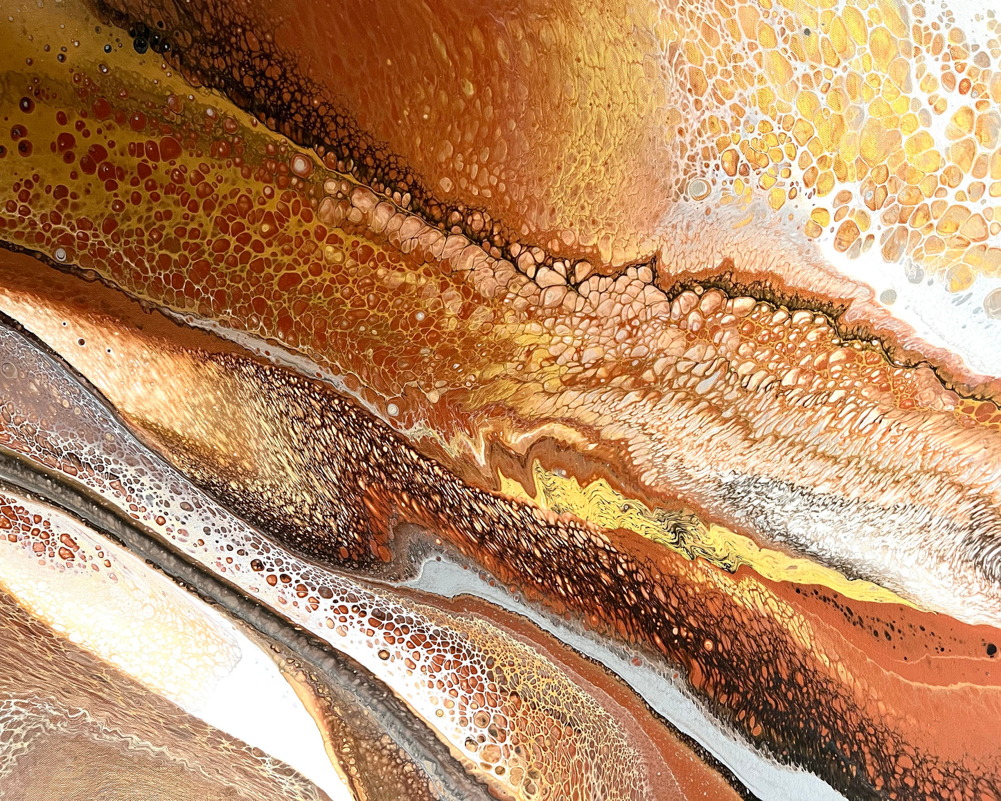 Bronzed Earth ~ Original 122x91.5cm