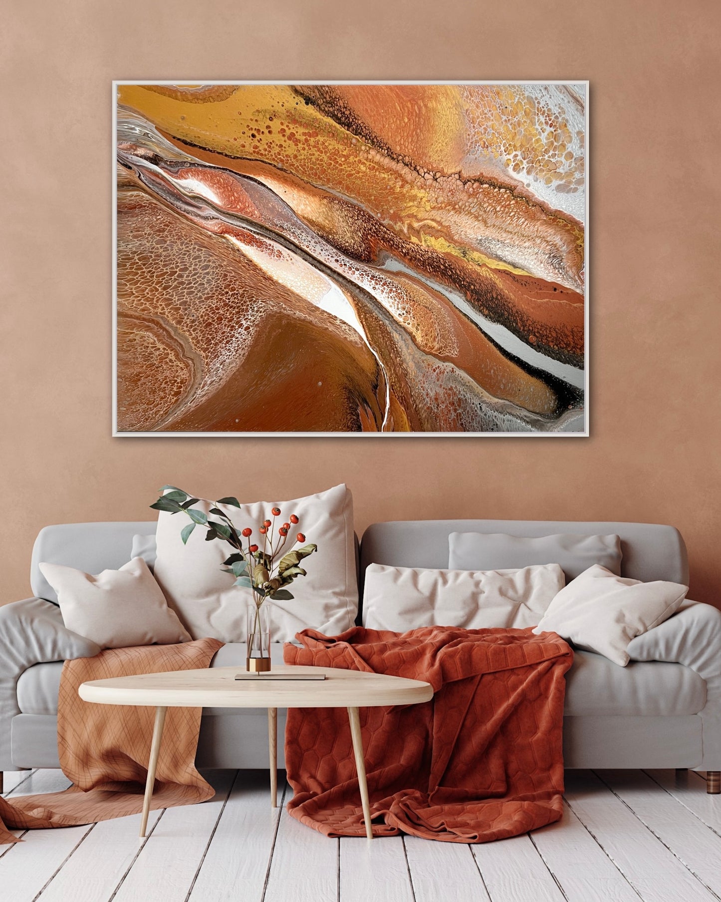 Bronzed Earth ~ Original 122x91.5cm