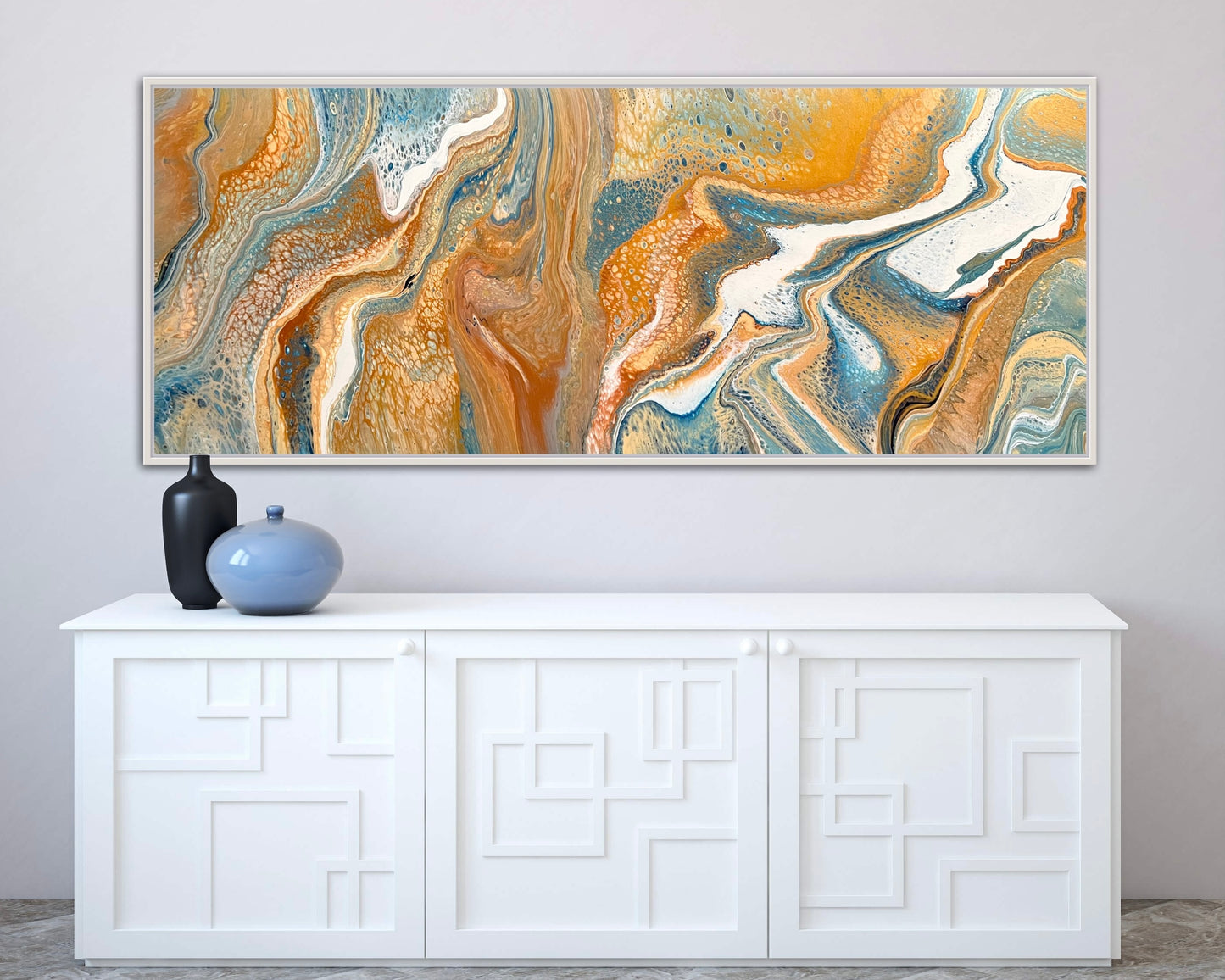 Meandering Flow ~ Original 152x61.5cm