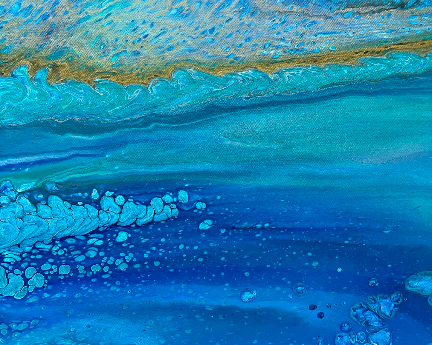 Tranquil Tide ~ Original 152x61.5cm