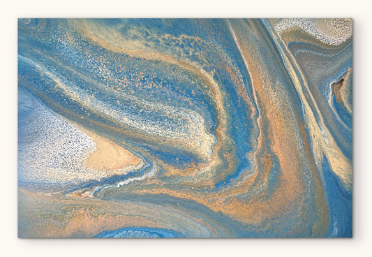 Soft Tides | 152x101.5cm Original Abstract Painting