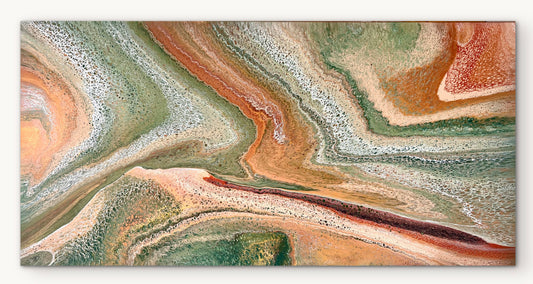 Shades of Nature | 183x91.5cm Original Abstract Painting