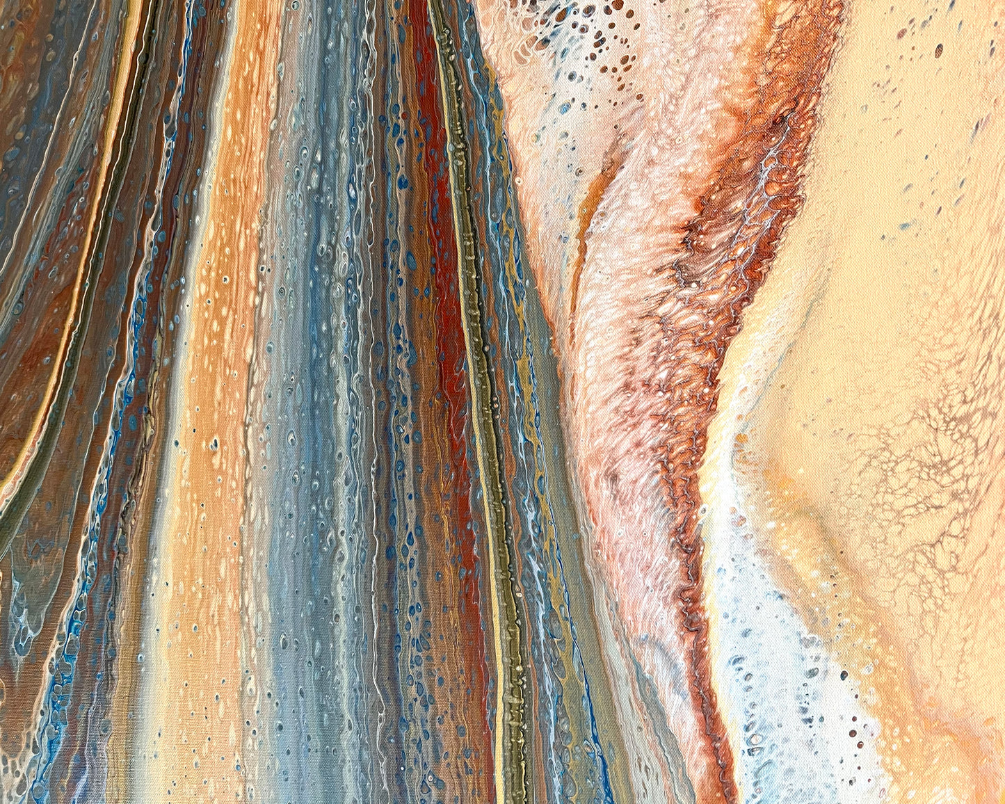 Earths many Layers ~ Original 152x101.5cm
