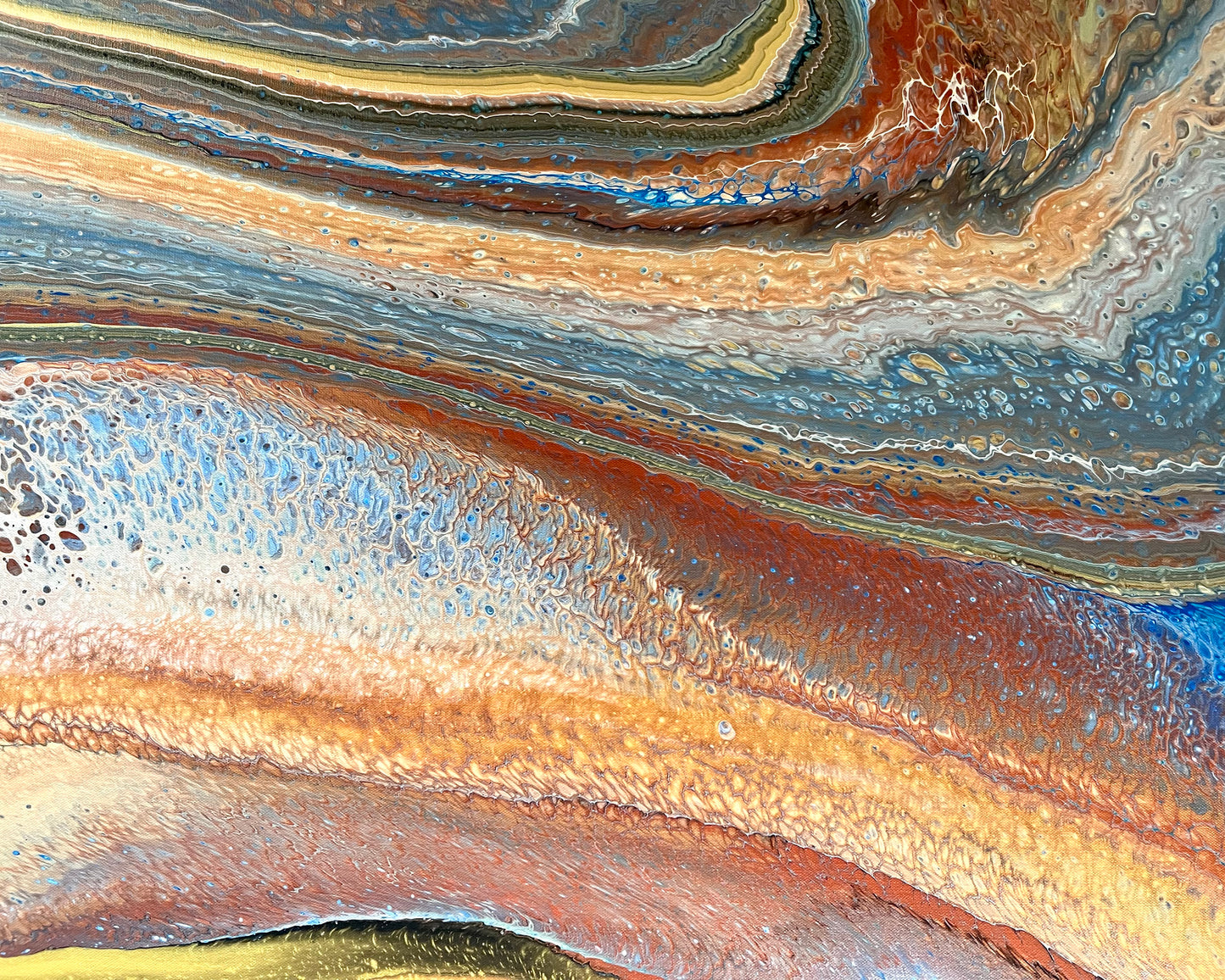 Earths many Layers ~ Original 152x101.5cm