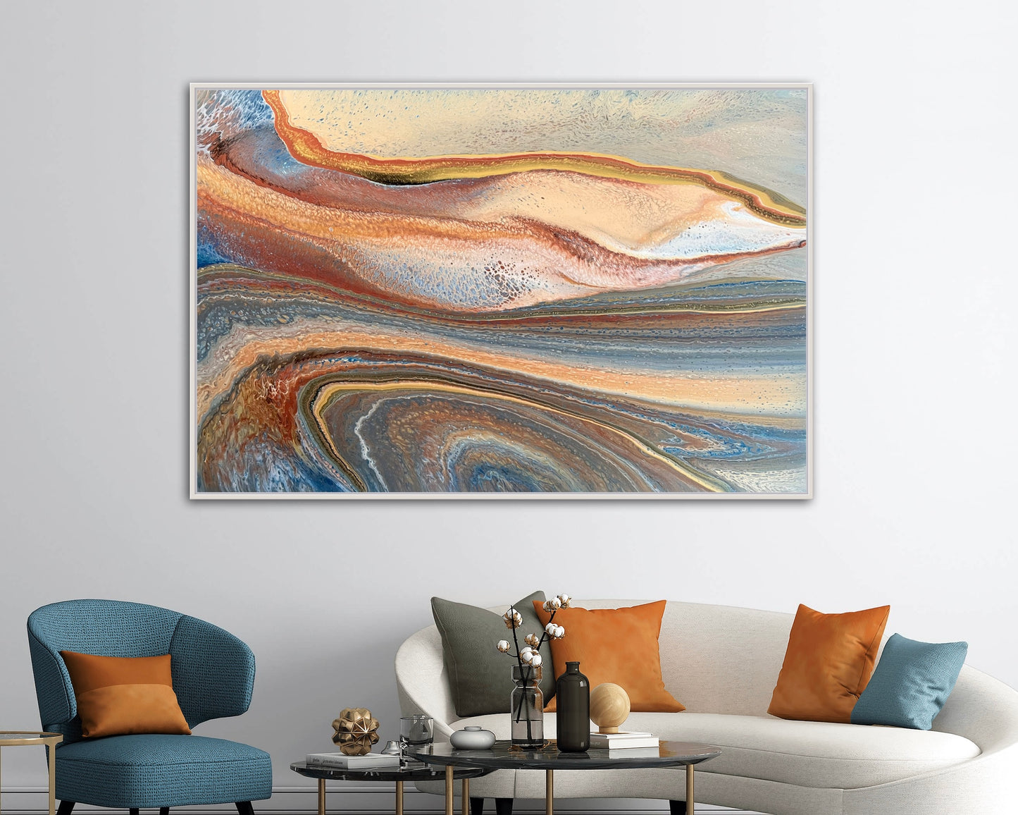 Earths many Layers ~ Original 152x101.5cm