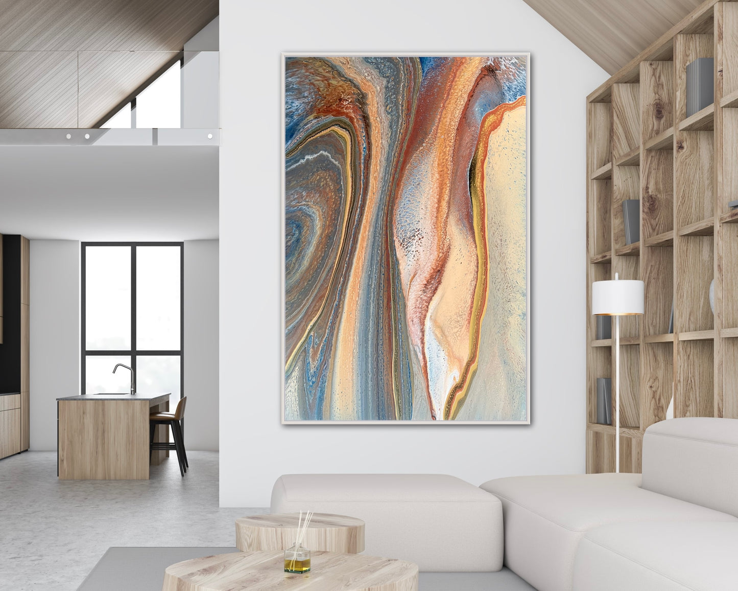 Earths many Layers ~ Original 152x101.5cm