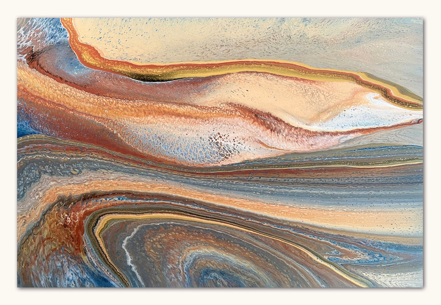 Earths many Layers ~ Original 152x101.5cm