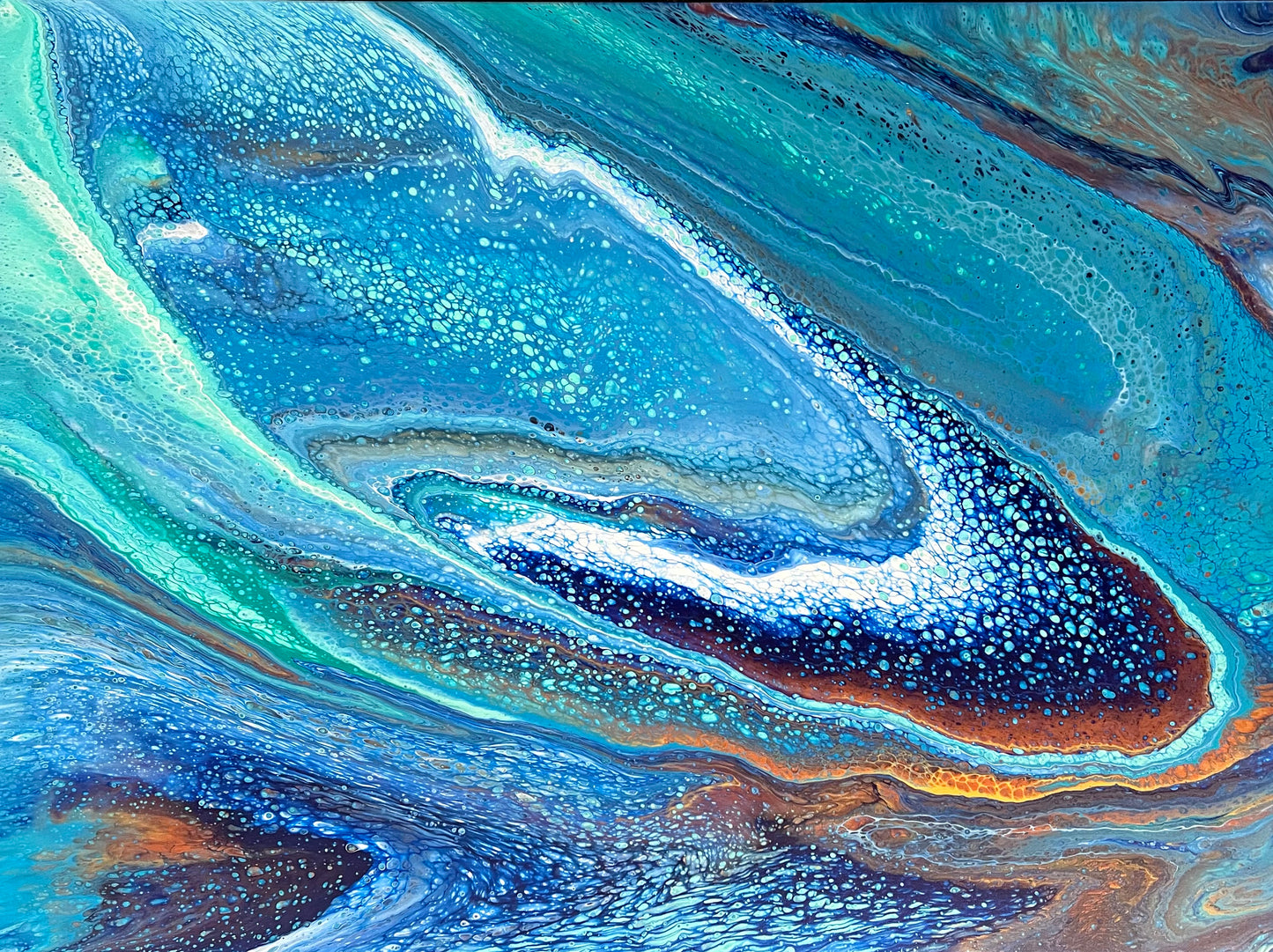 Rhythm of the Ocean ~ Original 122x91.5cm