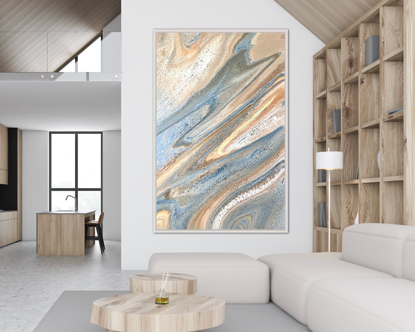 Flowing Gently ~ Original 152x101.5cm