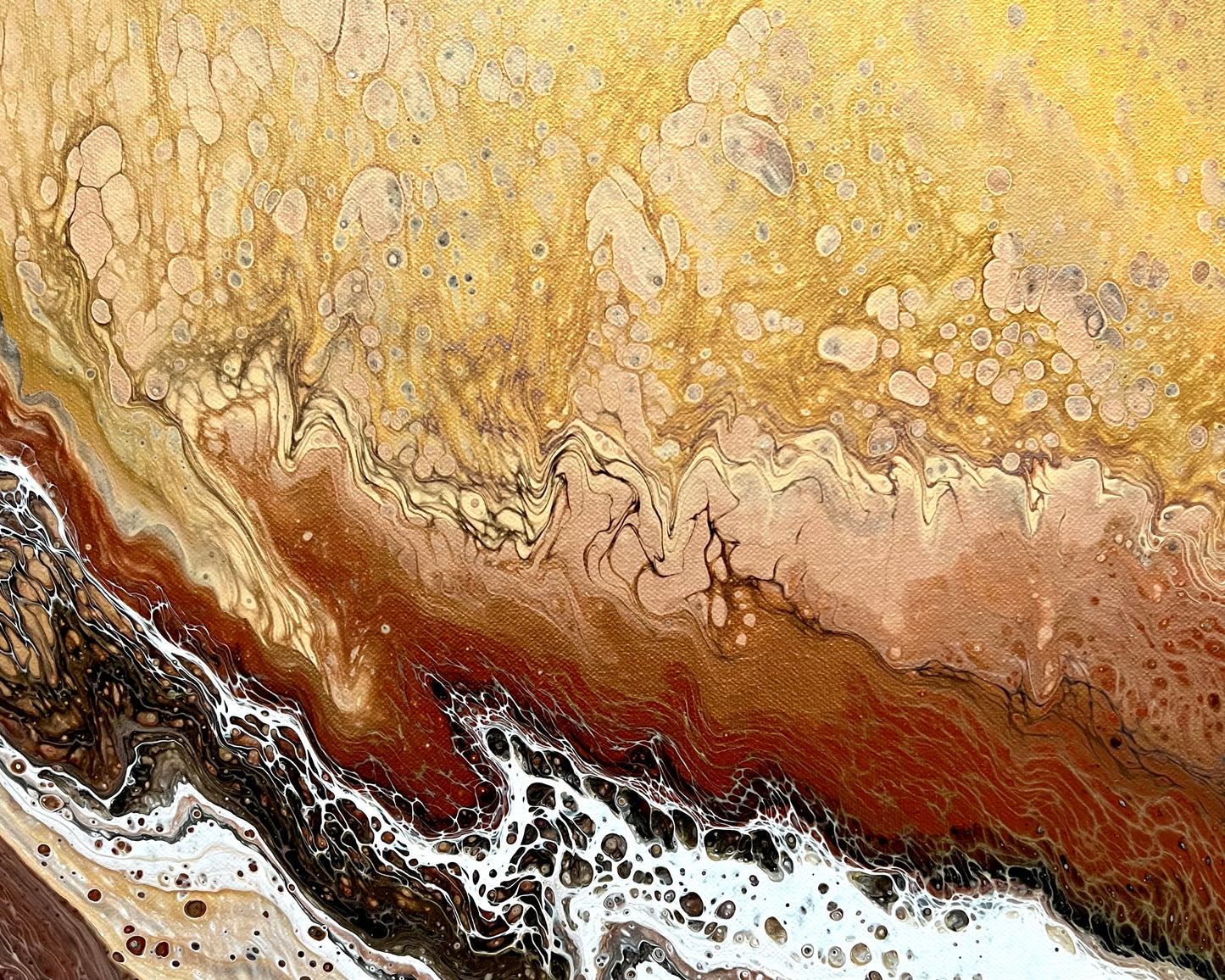 Earths Palette ~ Original 152x61.5cm