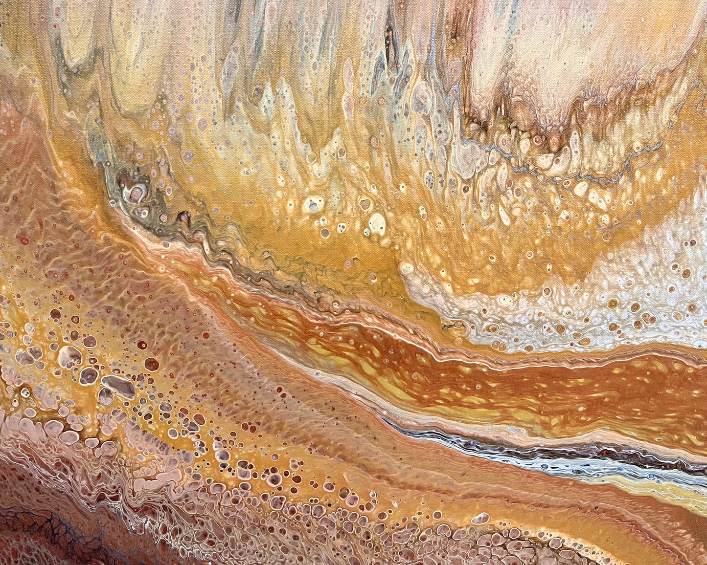 Earths Palette ~ Original 152x61.5cm