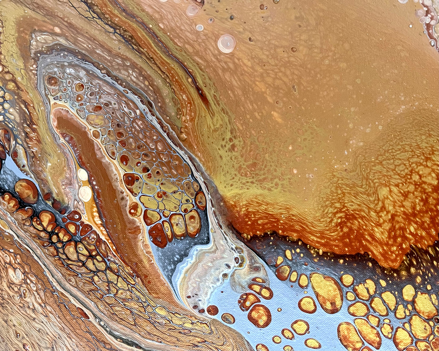 Fusing Earth ~ Original 152x61.5cm
