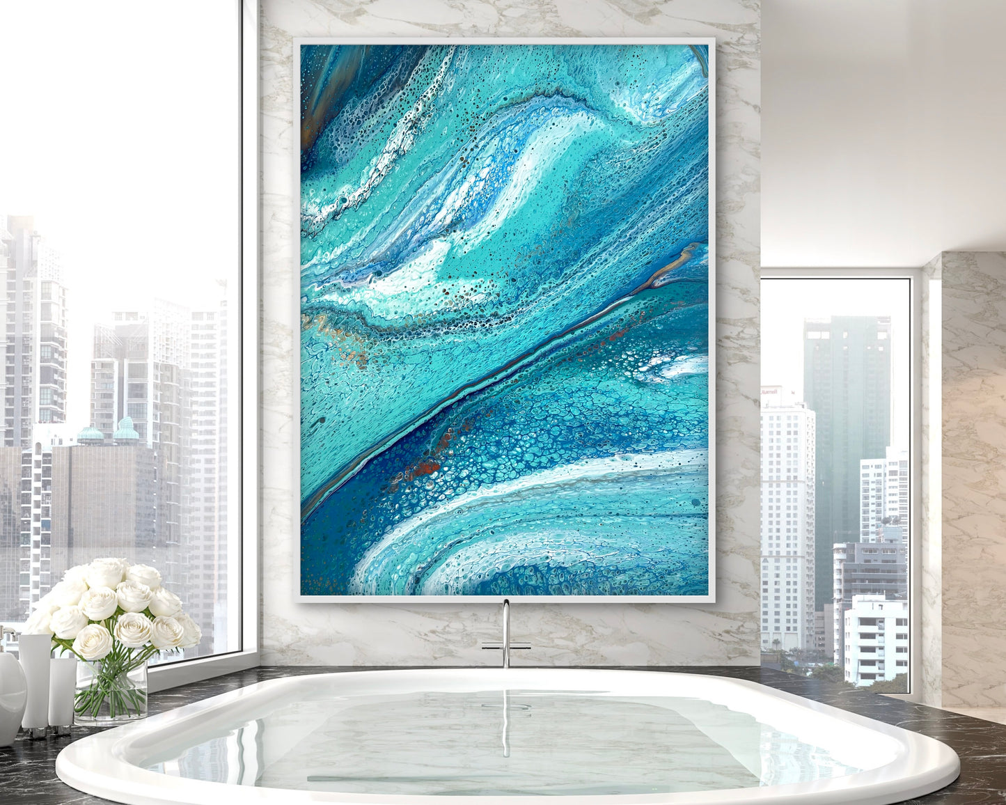 Shifting Tide | 122x91.5cm Original Abstract Painting