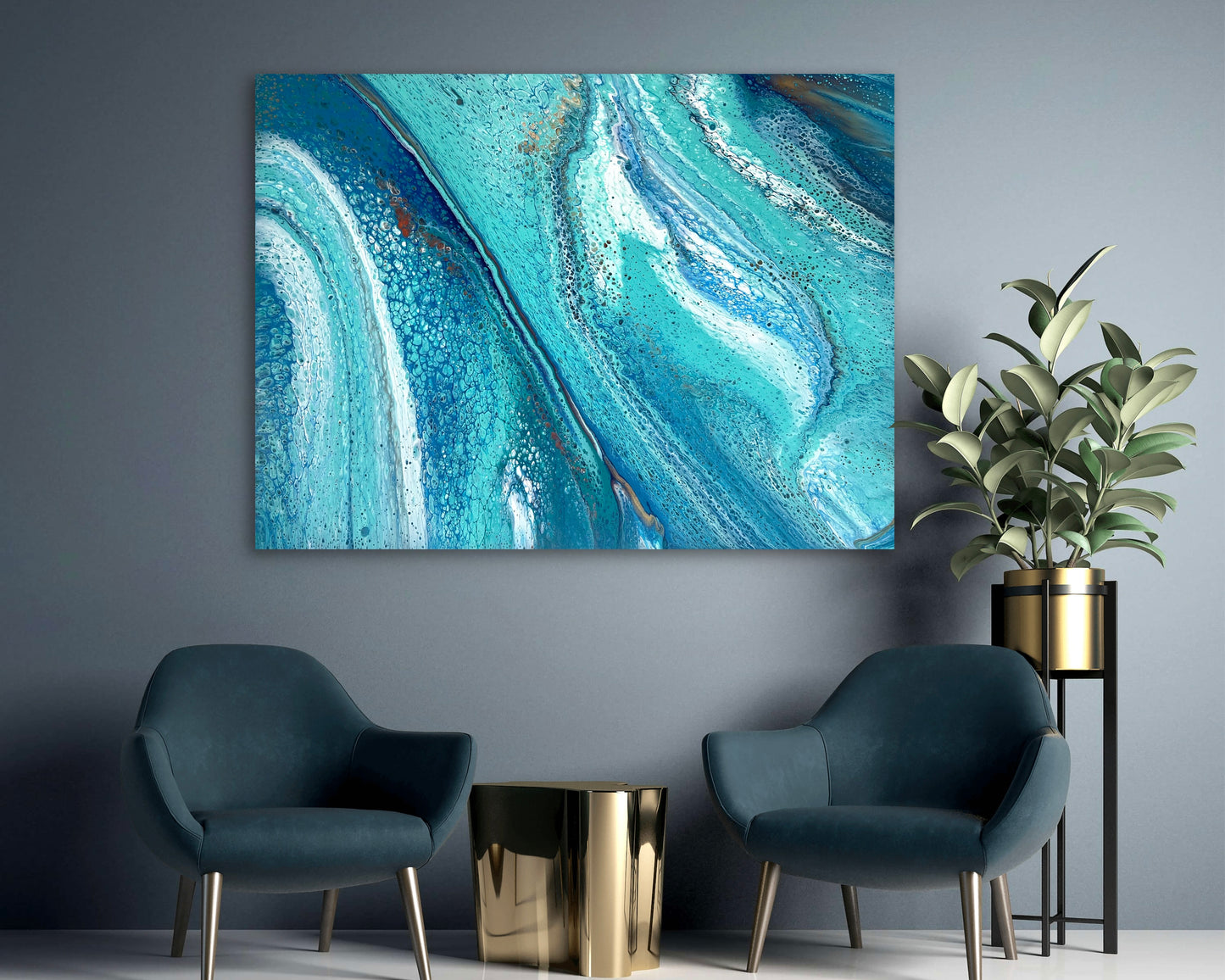 Shifting Tide | 122x91.5cm Original Abstract Painting