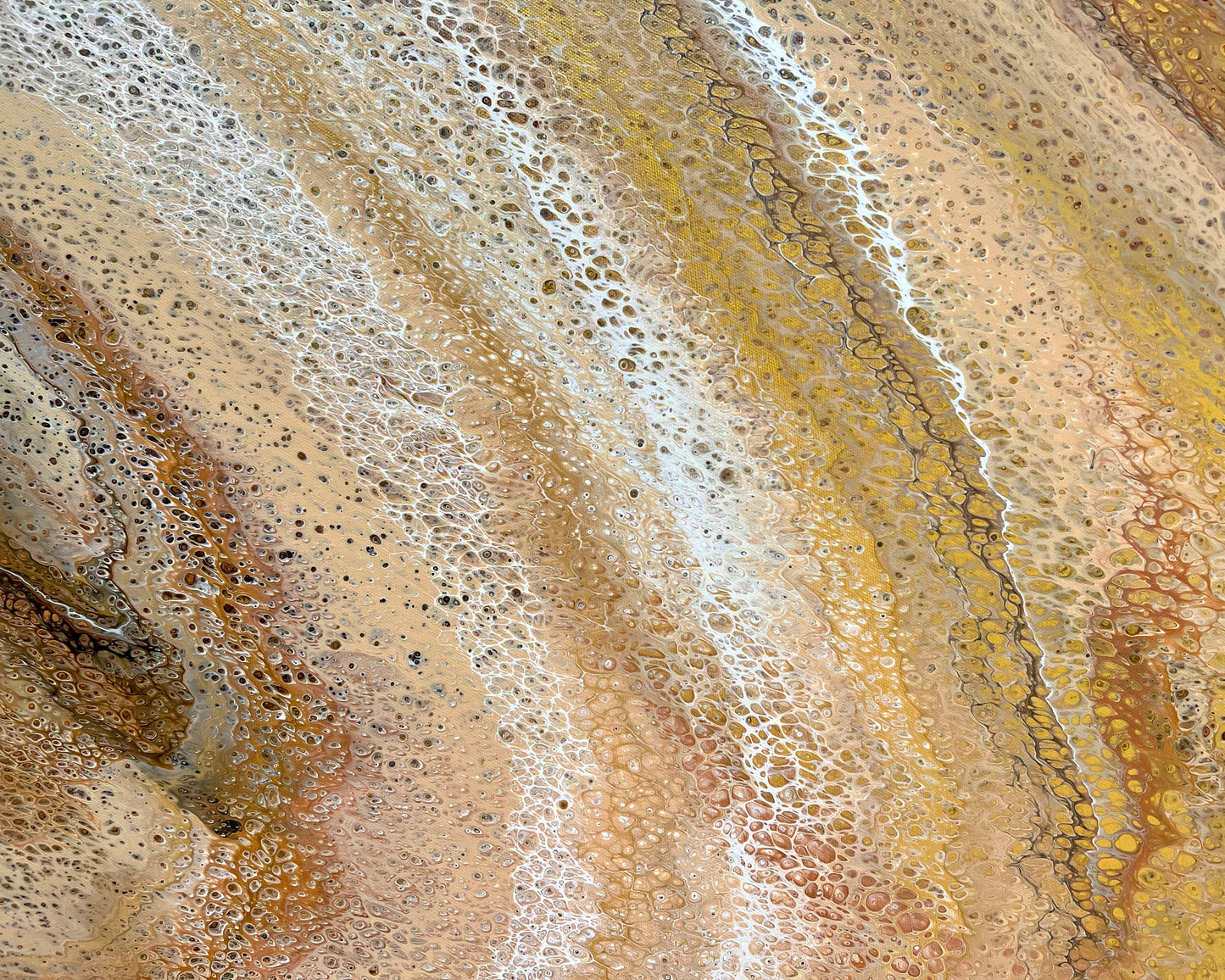 Shifting Dunes | Large Original Abstract 122x91.5cm by Aussie Artist Angela Roskell