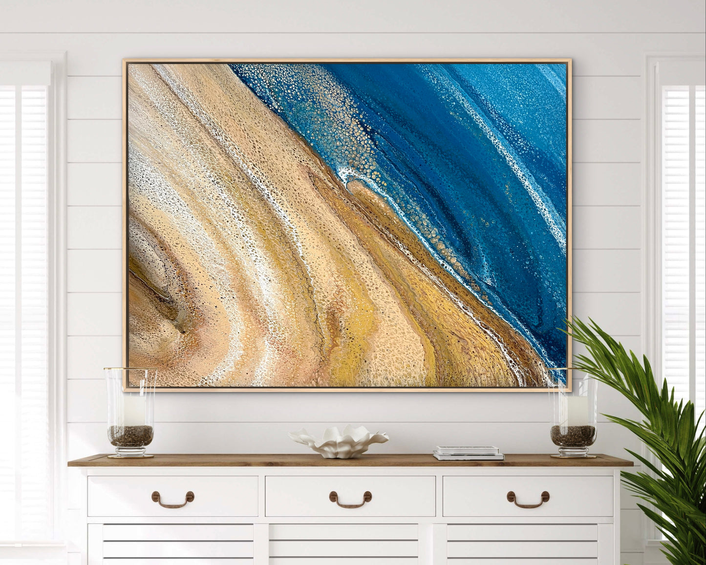 Shifting Dunes | Large Original Abstract 122x91.5cm by Aussie Artist Angela Roskell