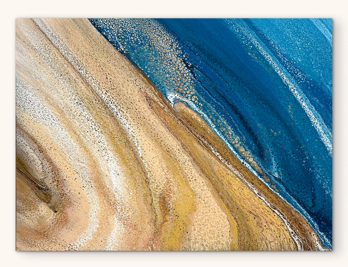Shifting Dunes | Large Original Abstract 122x91.5cm by Aussie Artist Angela Roskell