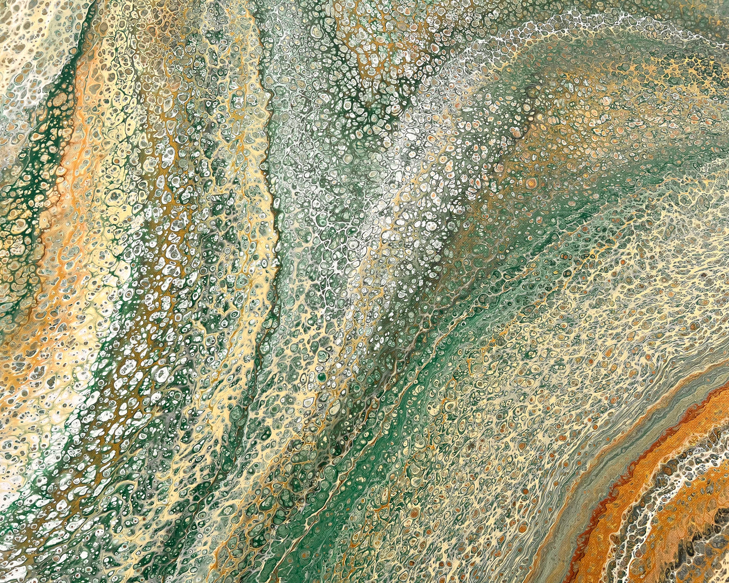 Nature's Pass | Large Original Abstract Acrylic Painting 122x91.5cm by Angela Roskell
