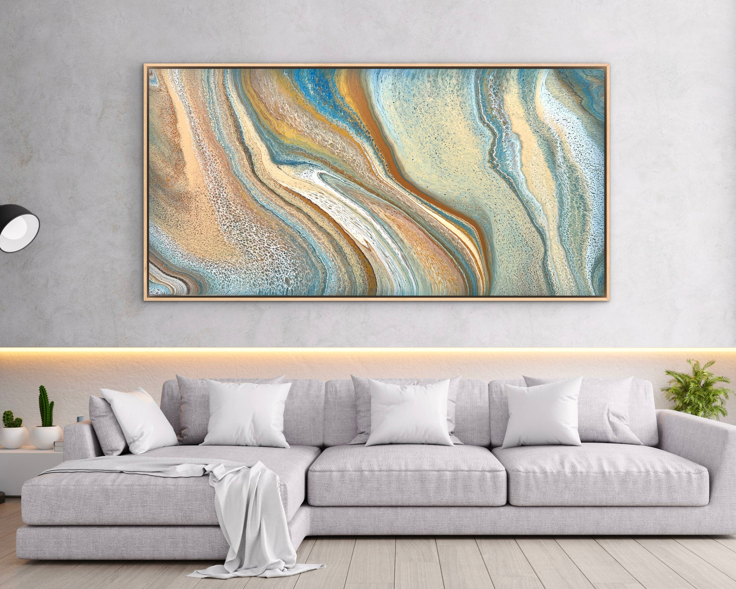 Living Terrain | 183x91.5cm Original Abstract Painting